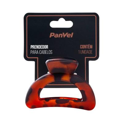 Piranha Para Cabelo De Plástico Tamanho Médio Cor Tartaruga Panvel