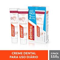 Kit Creme Dental Elmex Anticáries Profissional 2 Unidades 110g - 1