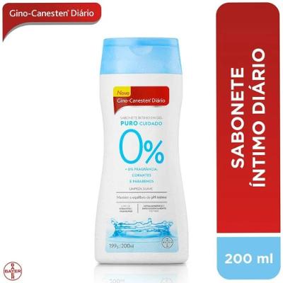 Sabonete Íntimo Gino-canesten Diário Puro Cuidado 200ml