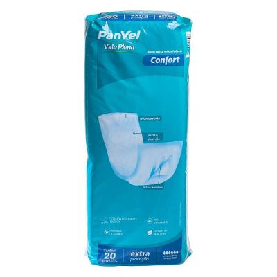 Absorvente Para Incontinência Com Fita Panvel Vida Plena 20 Unidades