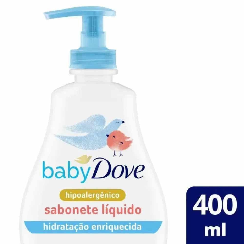 Sabonete Líquido Baby Dove Hidratação Enriquecida 400ml - 1