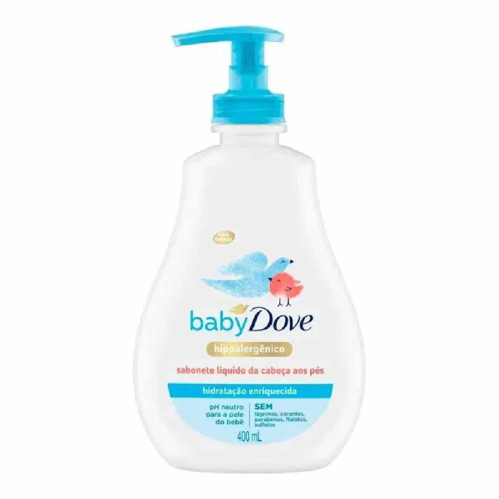 Sabonete Líquido Baby Dove Hidratação Enriquecida 400ml - 2
