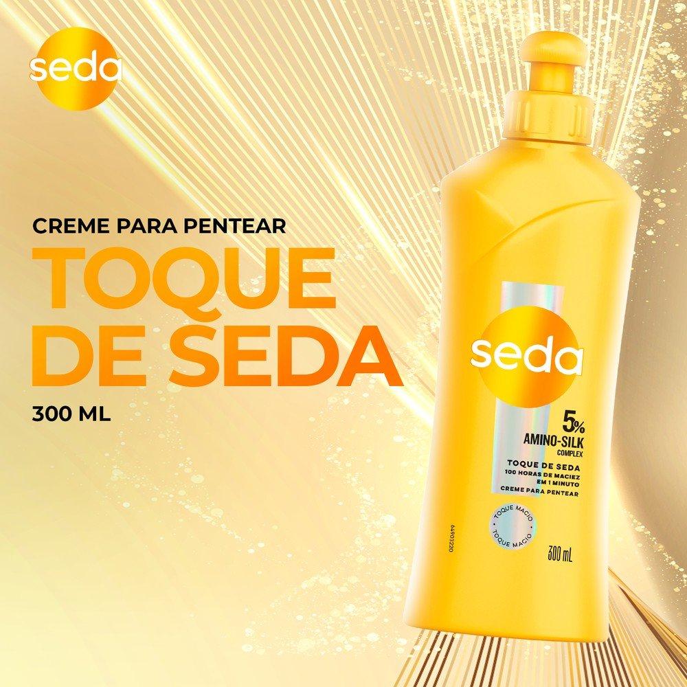 Creme Para Pentear Seda Toque De Seda 300ml - 4