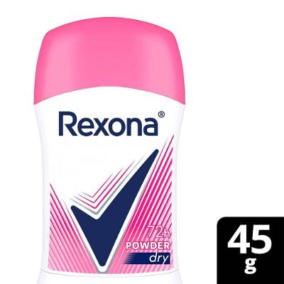 Desodorante Antitranspirante Stick Rexona Powder Dry 72h 45g