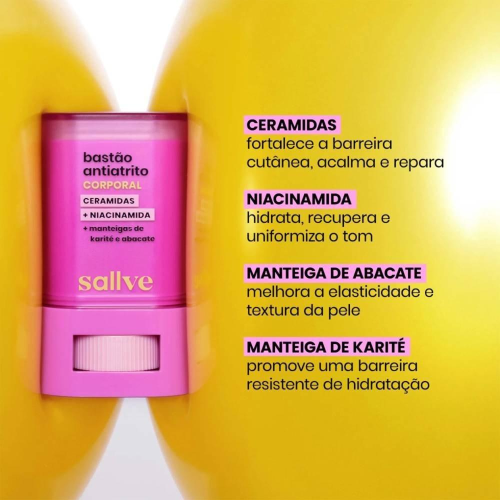 Bastão Corporal Antiatrito Sallve 15g - 2