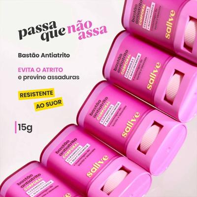 Bastão Corporal Antiatrito Sallve 15g