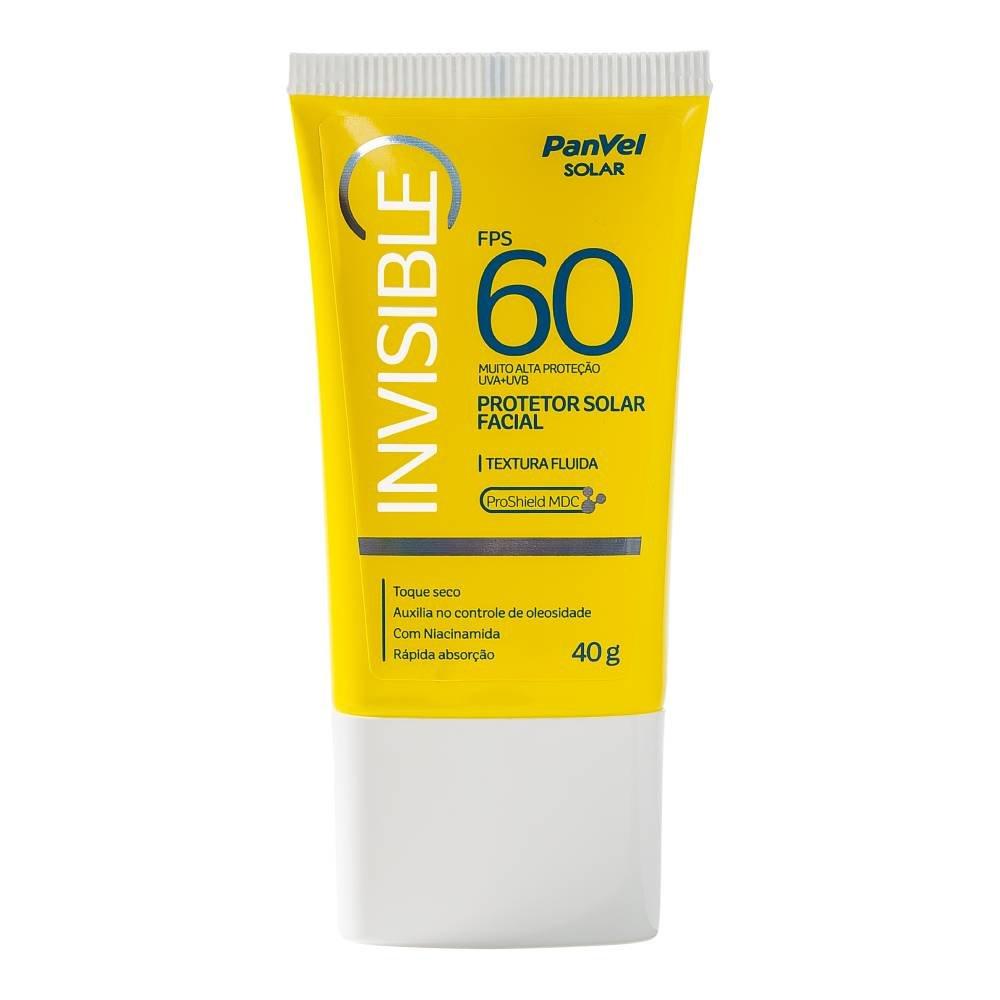 Protetor Solar Facial Invisible Panvel Fps60 40g - 1