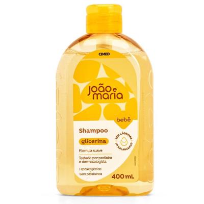 Shampoo João E Maria Glicerina 400ml