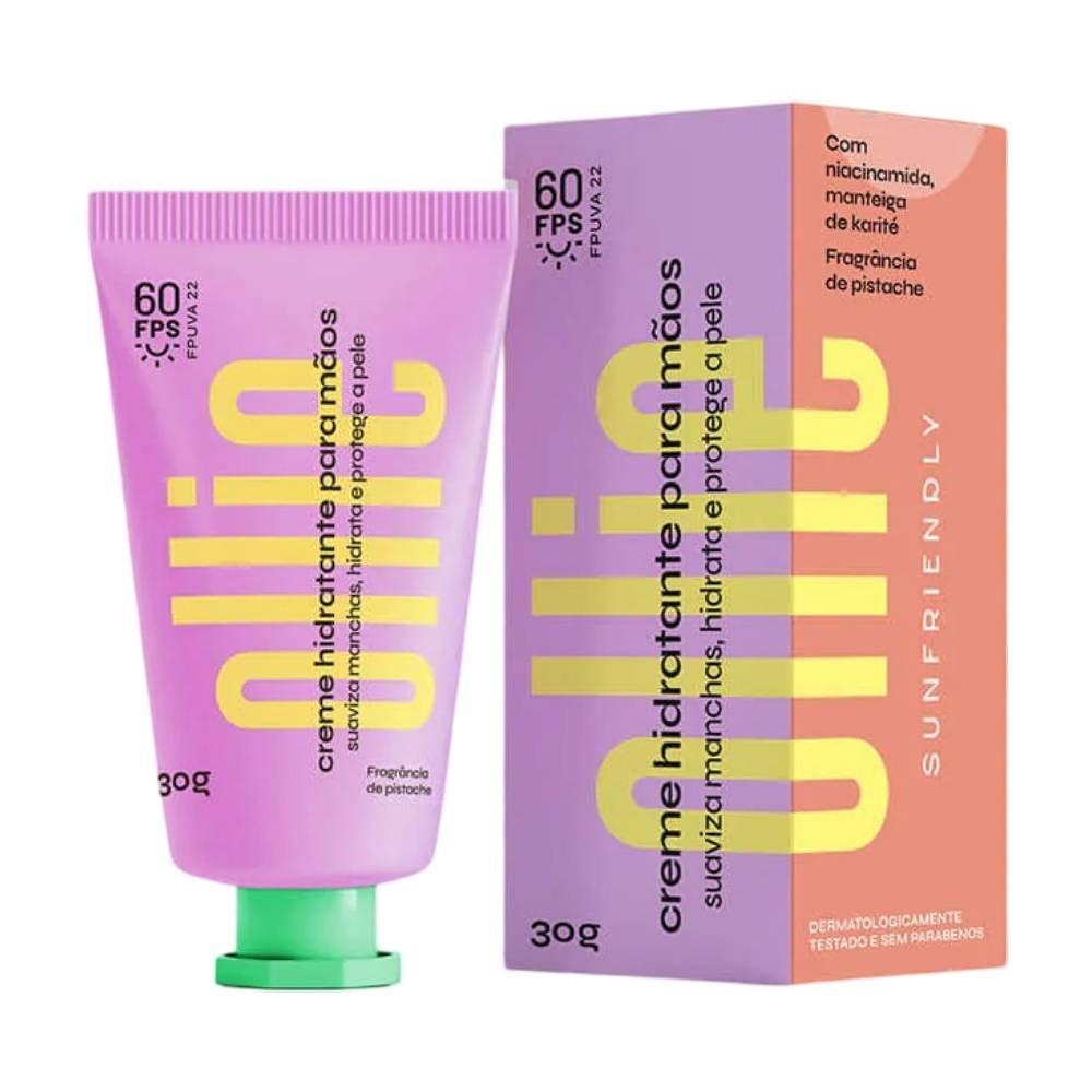 Creme Hidratante Para Mãos Ollie Fps 60 Fpuva 22 30g - 1