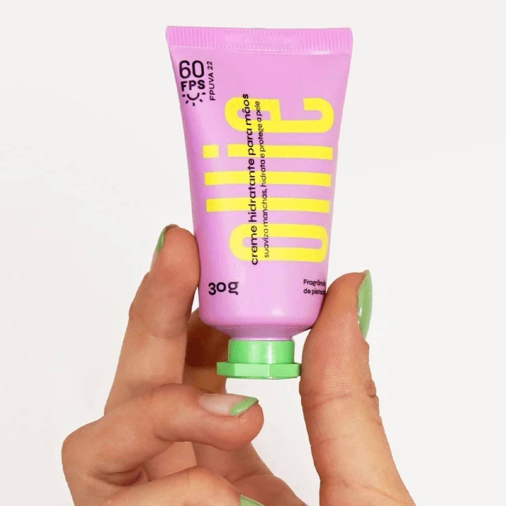 Creme Hidratante Para Mãos Ollie Fps 60 Fpuva 22 30g - 2