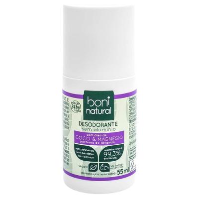 Desodorante Roll-on Boni Natural Coco E Magnésio 55ml