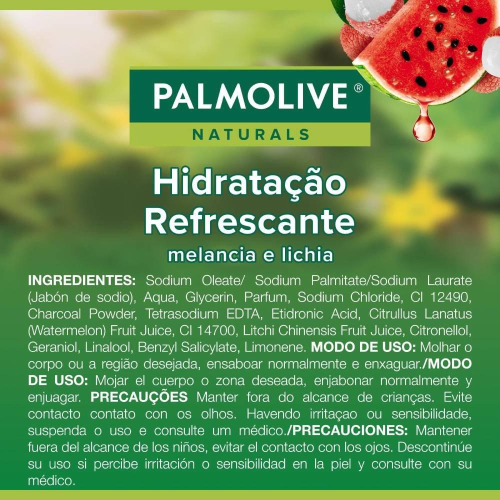 Kit Sabonete Em Barra Palmolive Naturals Melancia E Lichia 6 Unidades 85g Cada - 4