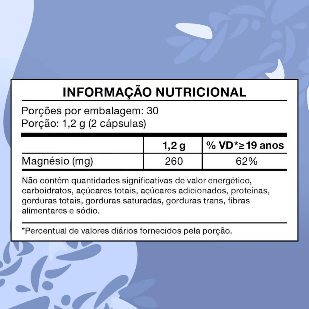 Suplemento Alimentar Bioroots Magnésio 500mg 60 Cápsulas - 4