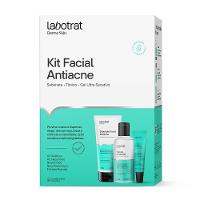 Kit Labotrat Antiacne Sabonete Facial 100ml + Tônico Adstringente 100ml + Gel Ultra Secativo 15g - 1