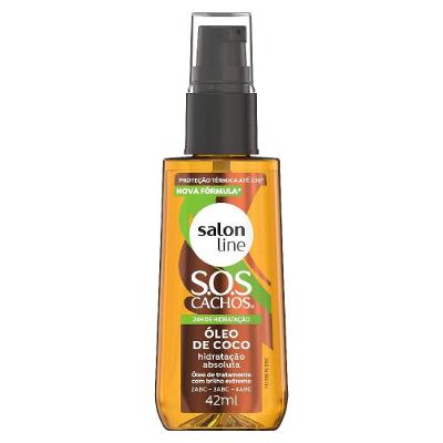 Óleo Capilar Salon Line Sos Cachos Óleo De Coco 42ml