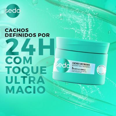 Máscara De Tratamento Capilar Seda Cachos Definidos 300g