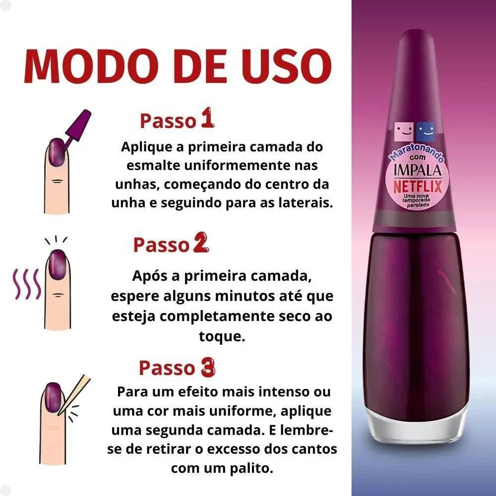 Esmalte Impala Netflix Perolado Uma Nova Temporada 7,5ml - 4