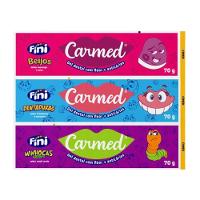 Kit Gel Dental Carmed Fini 3 Unidades De 70g Cada - 1