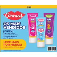 Kit Gel Dental Carmed Fini 3 Unidades De 70g Cada - 3