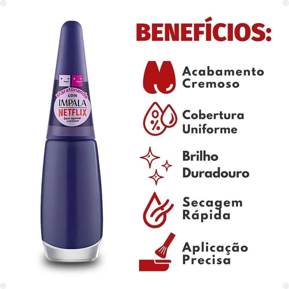 Esmalte Impala Netflix Sem Spoiler 7,5ml - 2