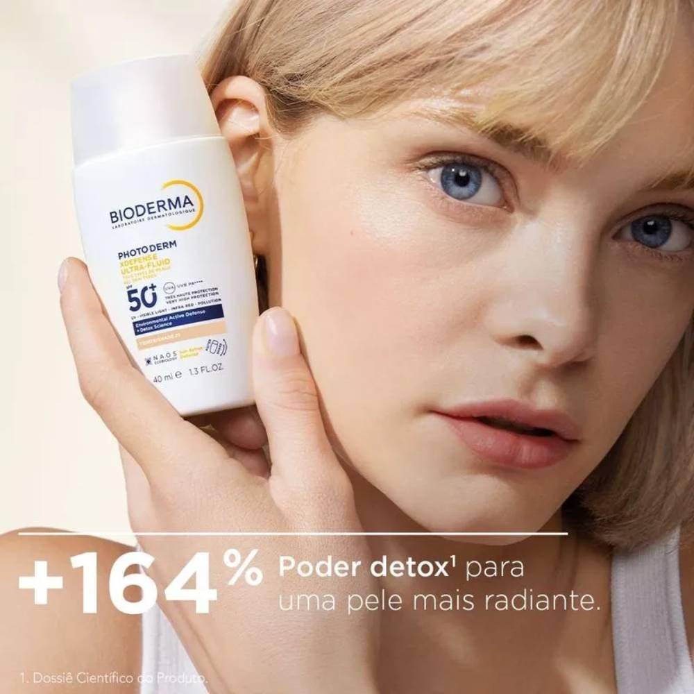 Protetor Solar Facial Bioderma Photoderm Xdefense Spf50+ Cor 1.0 40ml - 3