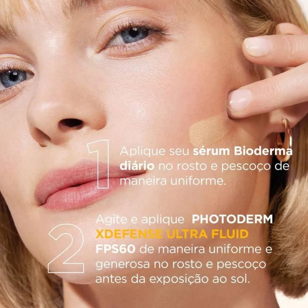 Protetor Solar Facial Bioderma Photoderm Xdefense Spf50+ Cor 1.0 40ml - 4
