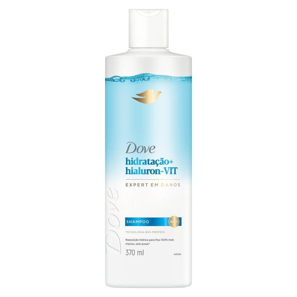 Shampoo Dove Hidratação Hialuron-vit Expert Em Danos 370ml - 2