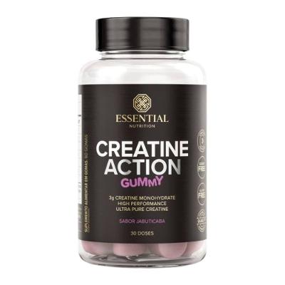 Creatina Essential Nutrition Gummy Jabuticaba 60 Unidades
