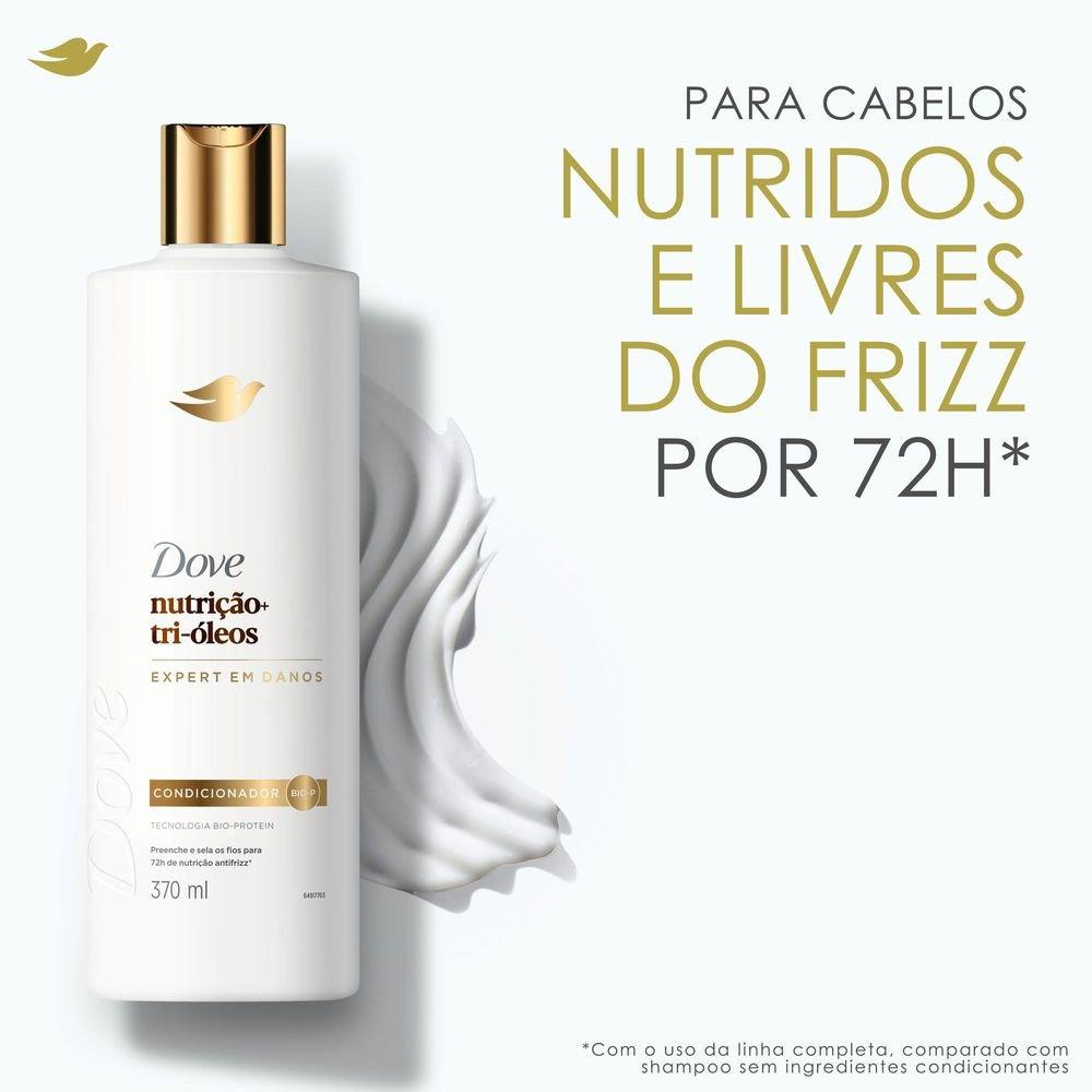 Condicionador Dove Nutrição + Tri Óleos 370ml - 4