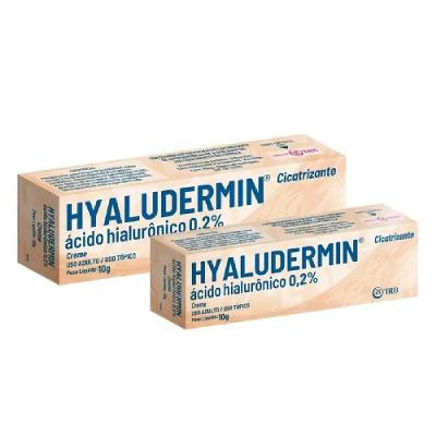 Hyaludermin Ácido Hialurônico 0,2% Trb Creme 10g