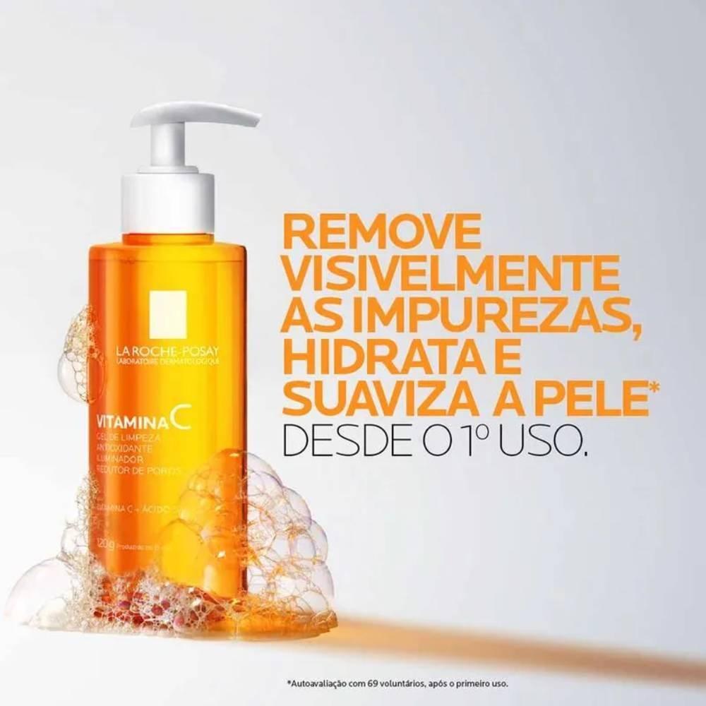 Gel De Limpeza Facial La Roche-posay Vitamina C 120g - 3