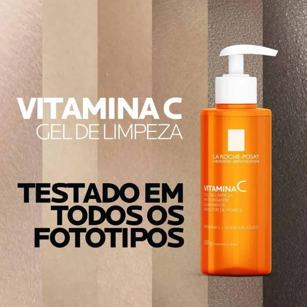 Gel De Limpeza Facial La Roche-posay Vitamina C 120g - 5