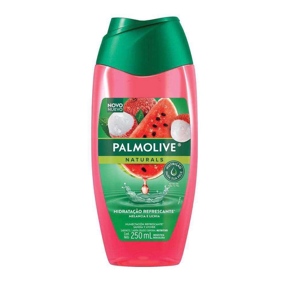 Sabonete Líquido Corporal Palmolive Naturals Hidratação Refrescante Melancia E Lichia 250ml - 1