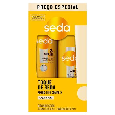 Kit Seda Toque De Seda Shampoo 300ml + Condicionador 190ml