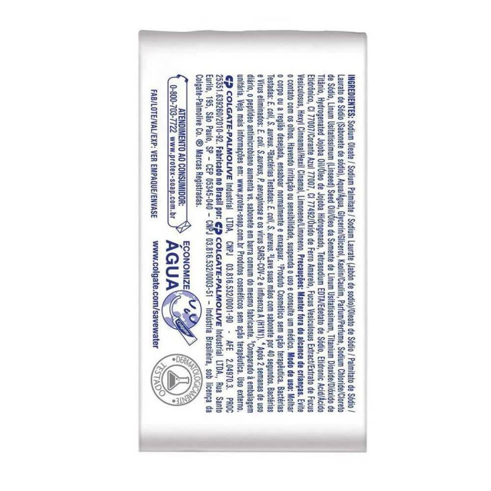 Kit Sabonete Em Barra Protex Limpeza Profunda 3 Unidades 85g Cada - 4