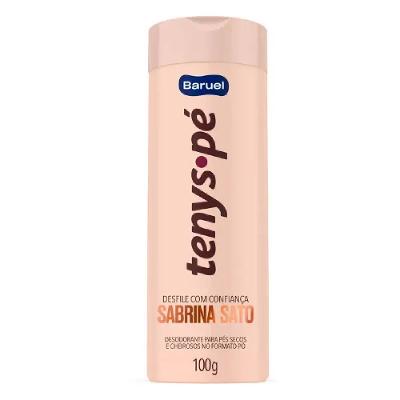 Tenys Pé Desodorante Para Os Pés Pó Sabrina Sato 100g