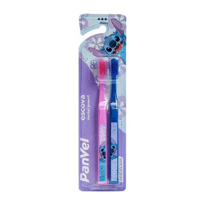 Kit Escova Dental Infantil Panvel Oral Lilo & Stitch +12 Anos 2 Unidades