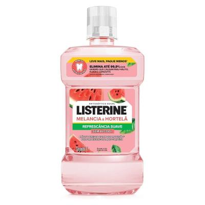 Enxaguante Bucal Listerine Melancia & Hortelã 1l