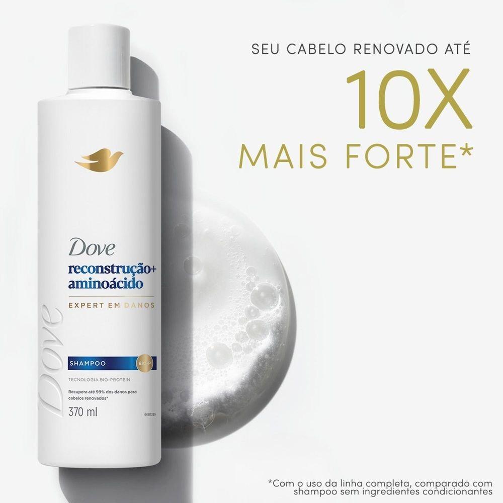 Shampoo Dove Reconstrução Expert Em Danos 370ml - 4