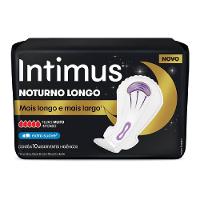 Absorvente Externo Intimus Noturno Longo Extra Suave 10 Unidades - 1