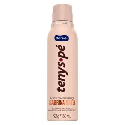 Tenys Pé Desodorante Para Os Pés Jato Seco Sabrina Sato 100g