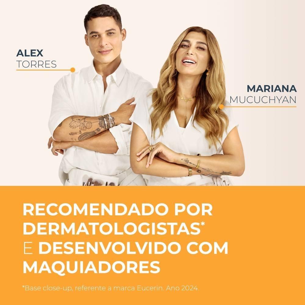 Protetor Solar Facial Eucerin Sun Hydro Fluid Cor Clara Fps70 50ml - 2