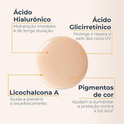 Protetor Solar Facial Eucerin Sun Hydro Fluid Cor Clara Fps70 50ml