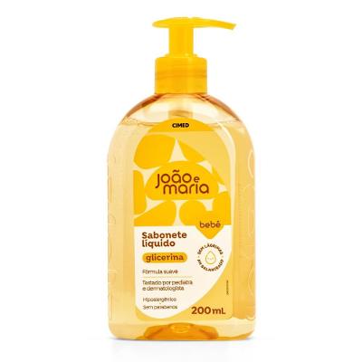 Sabonete Líquido João E Maria Glicerina 200ml