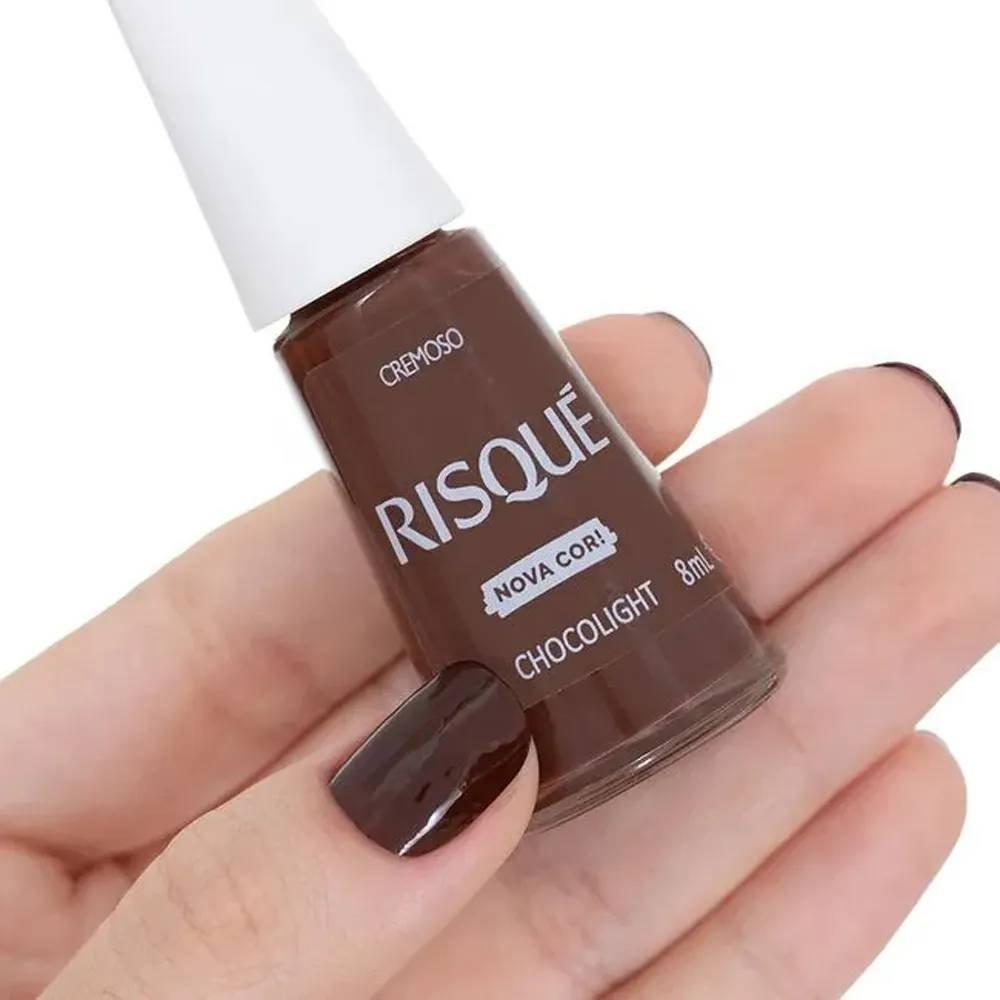Esmalte Risqué Chocolight Cremoso 8ml - 2