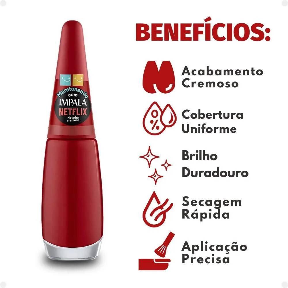 Esmalte Impala Netflix Netinha 7,5ml - 2