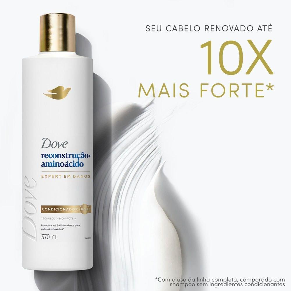 Condicionador Dove Reconstrução Expert Em Danos 370ml - 4