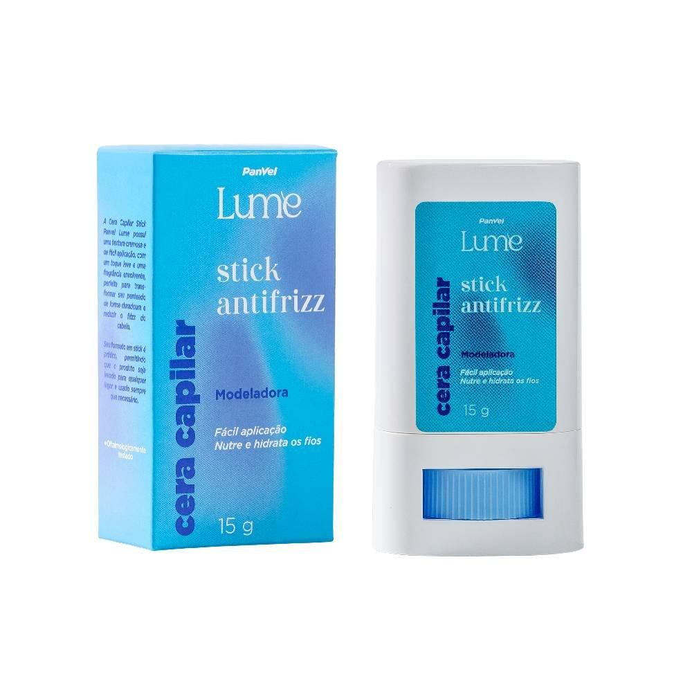 Cera Capilar Em Stick Antifrizz Panvel Lume 15g - 1