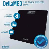 Balança Digital Dellamed Smart Preta Até 180kg - 4