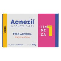Sabonete Em Barra Facial Acnezil Pele Acneica 70g - 1